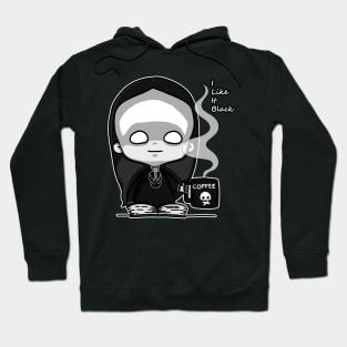 I Like It Black - Spooky Gothic Hoodie